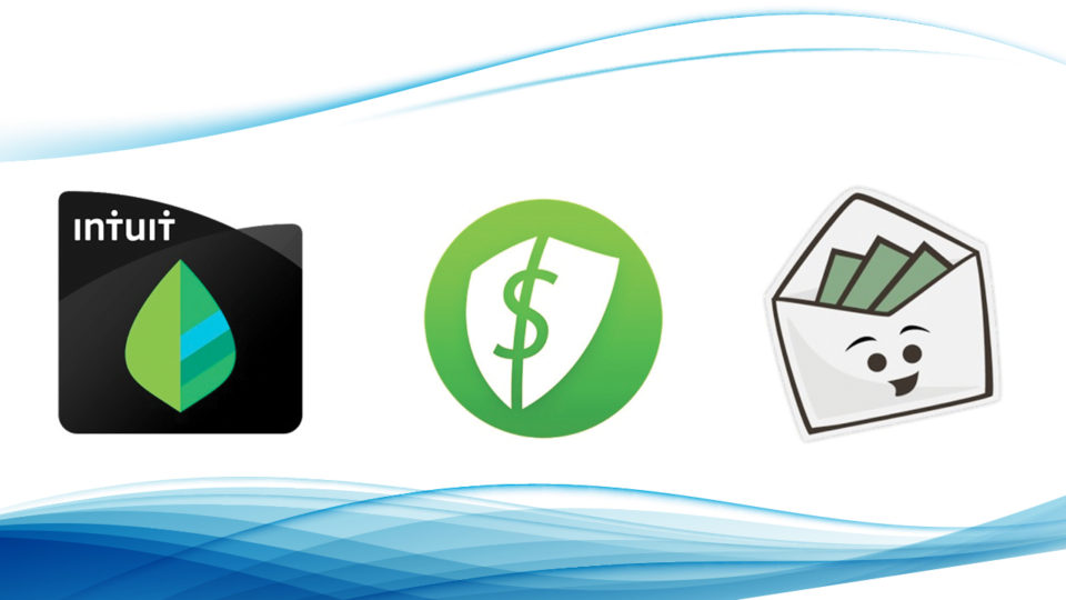 Various budgeting app icons