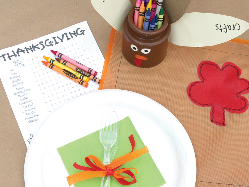 Thanksgiving crafts for the table