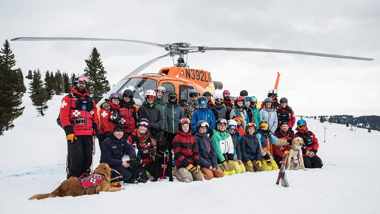 Teen Skiers to the Rescue