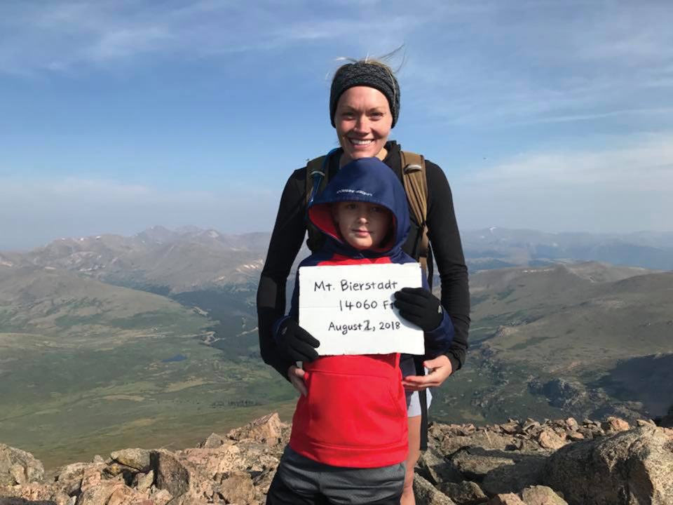 Climbing a 14er