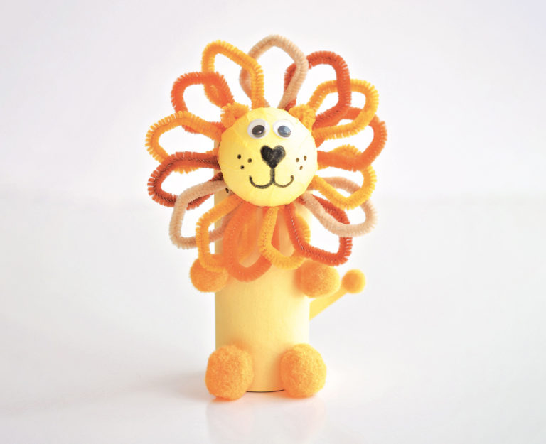 Paper Roll Lion Craft for Kids