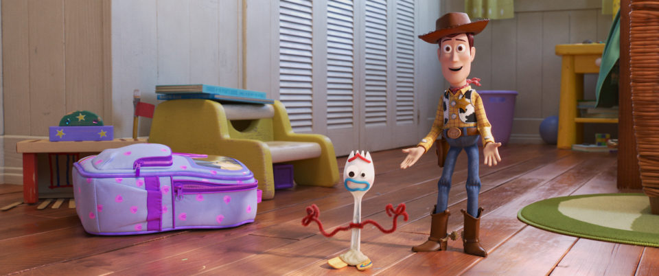 In Toy Story 4 (2019), before Bonnie's kindergarten orientation, a blonde  kid is having cochlear implants being put in : r/MovieDetails