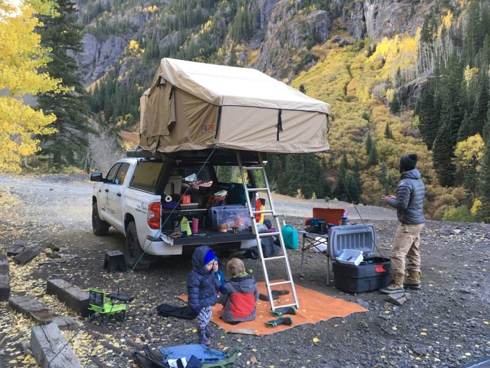 overland camping