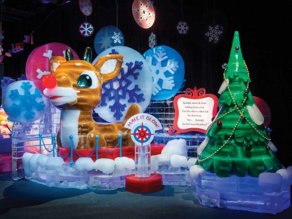 Gaylord of the Rockies ICE Rudolph holidays