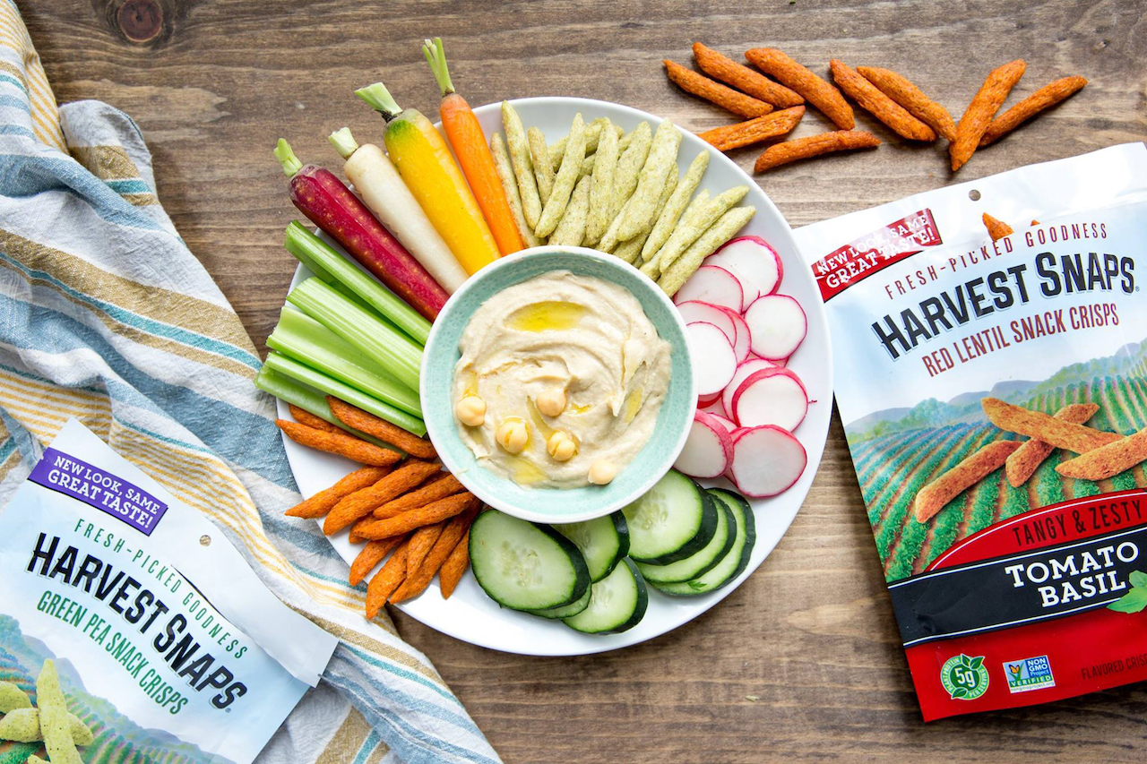Easy Hummus with Veggie Crisps Colorado Parent