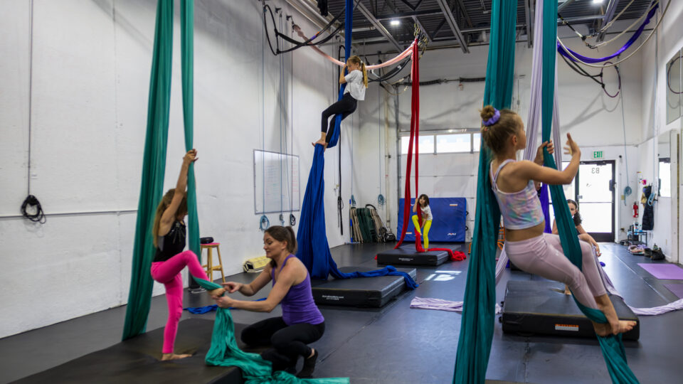 Aerial Cirque Over Denver, aerial dance studio