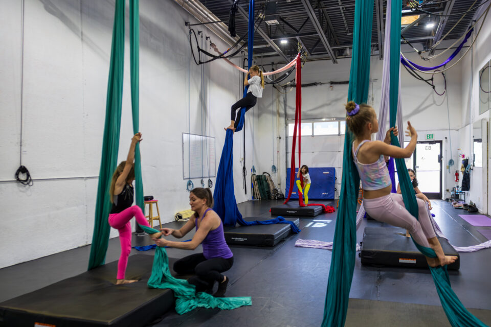 Aerial Cirque Over Denver, aerial dance studio
